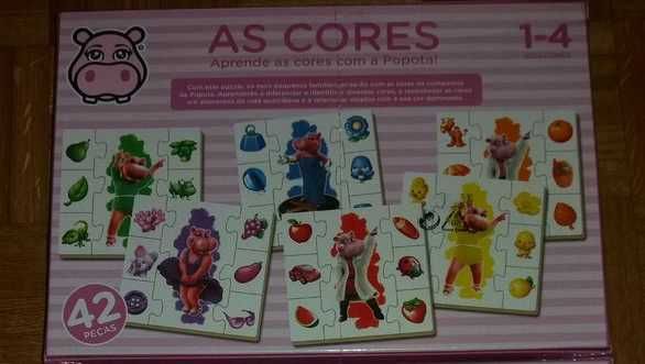 Puzzles POPOTA (Cores - Números)