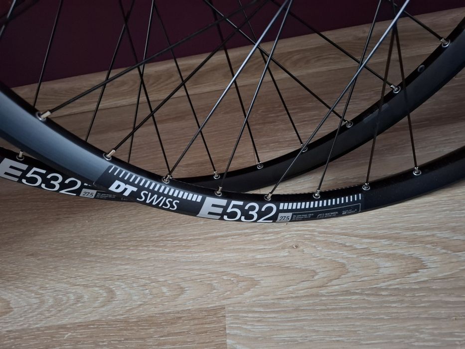 Nowe koła 27,5 dt swiss e532 novatec 792 boost centerlock bardzo mocne