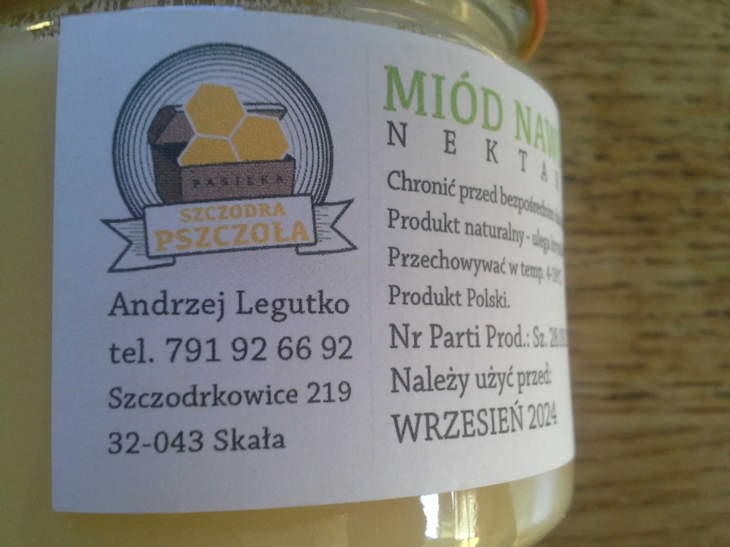 Miód rzepakowy 2025