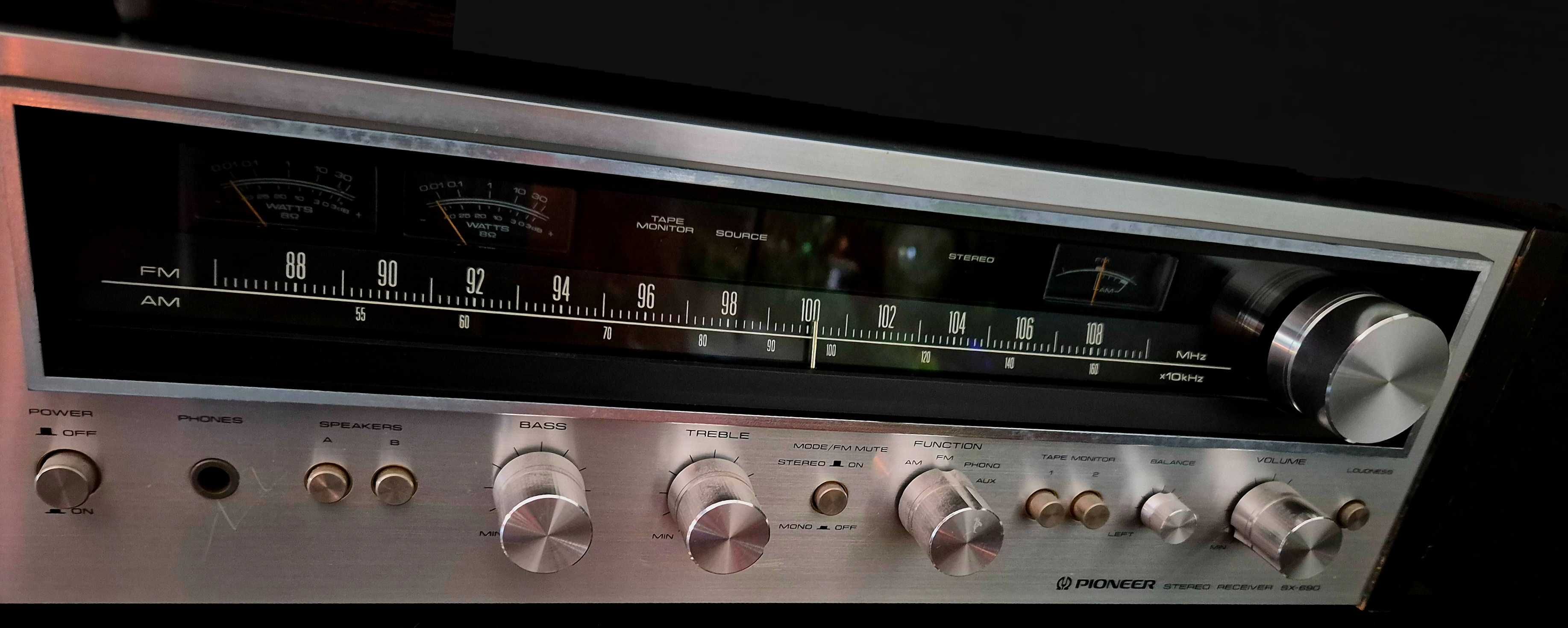 PIONEER SX-690 - po serwisie - stan kolekcjonerski