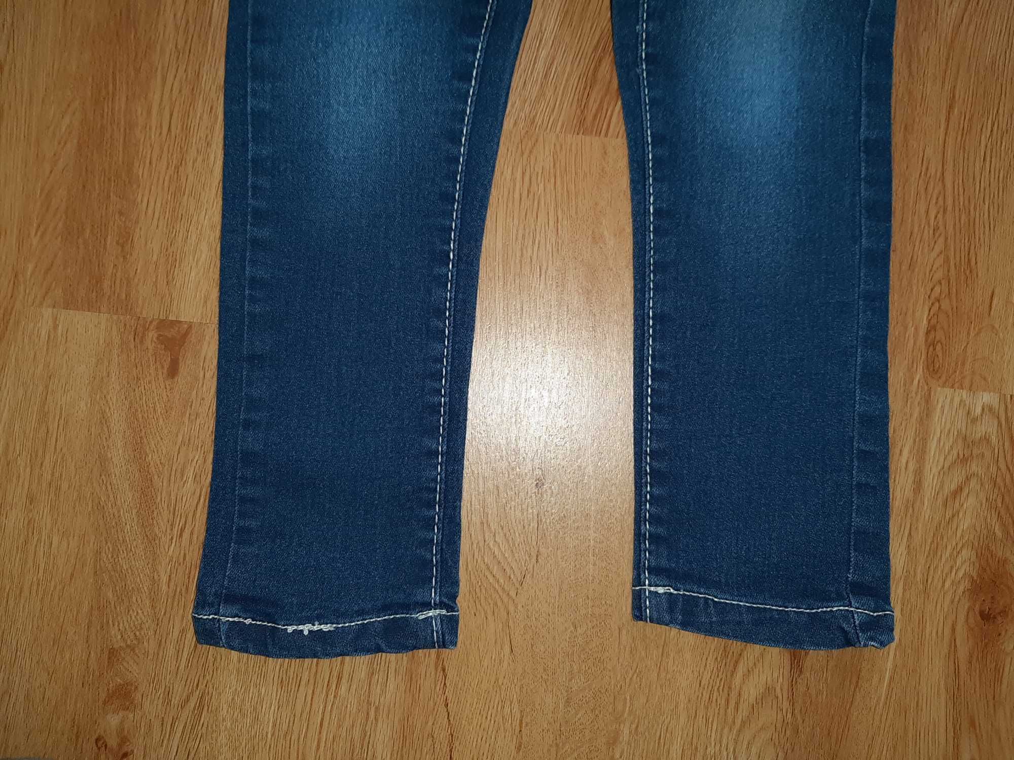 Spodnie jeansowe 104-110 cm 5.10.15. jeansy