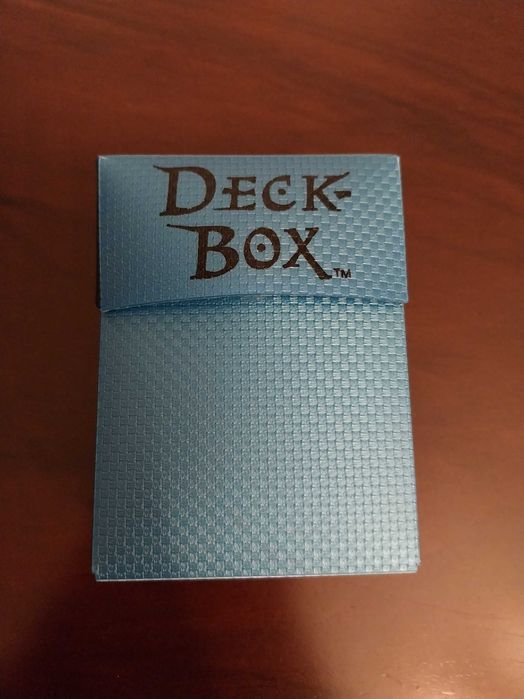 Deck Box, azul, ultrapro, caixa para cartas, pokémon, cromos, etc