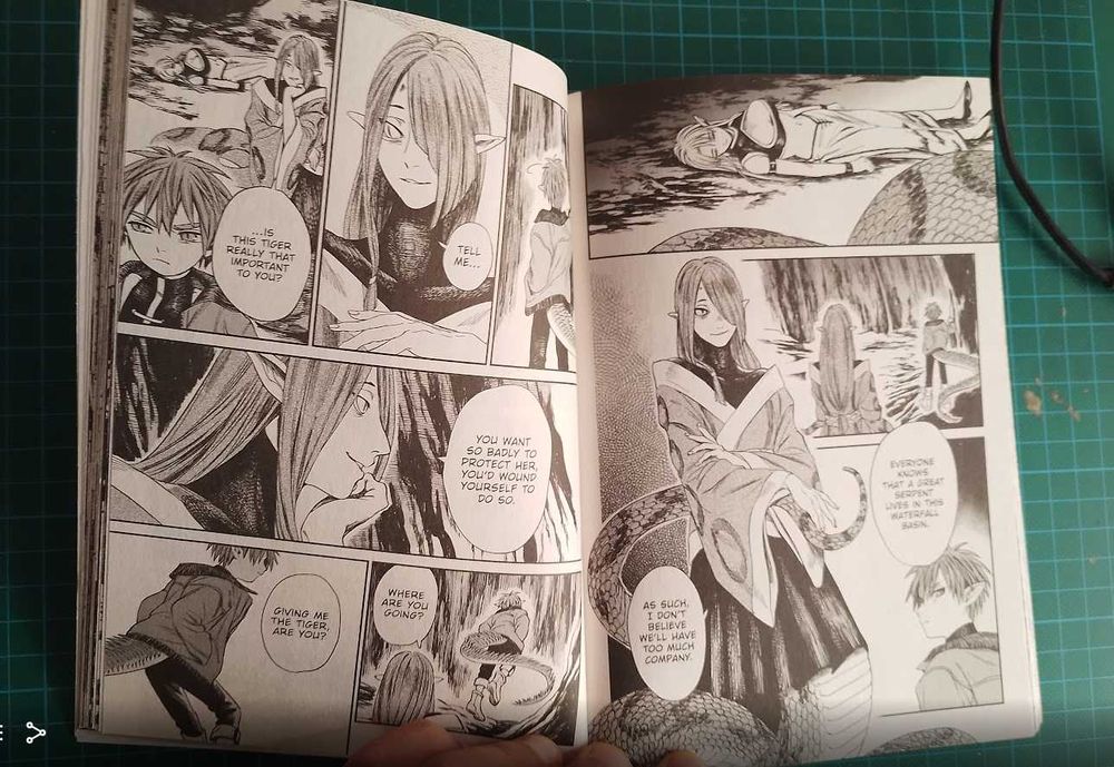 Mangá - The Tiger Won't Eat the Dragon Yet - Versão Inglês