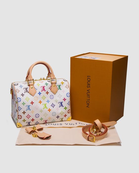 Сумка жіноча Louis Vuitton x Murakami Takashi Speedy Bandouliere 25