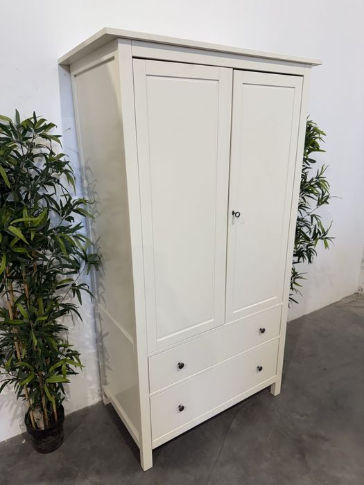 Fajna biała szafa Ikea Hemnes szuflady super stan dowóz wysyłka