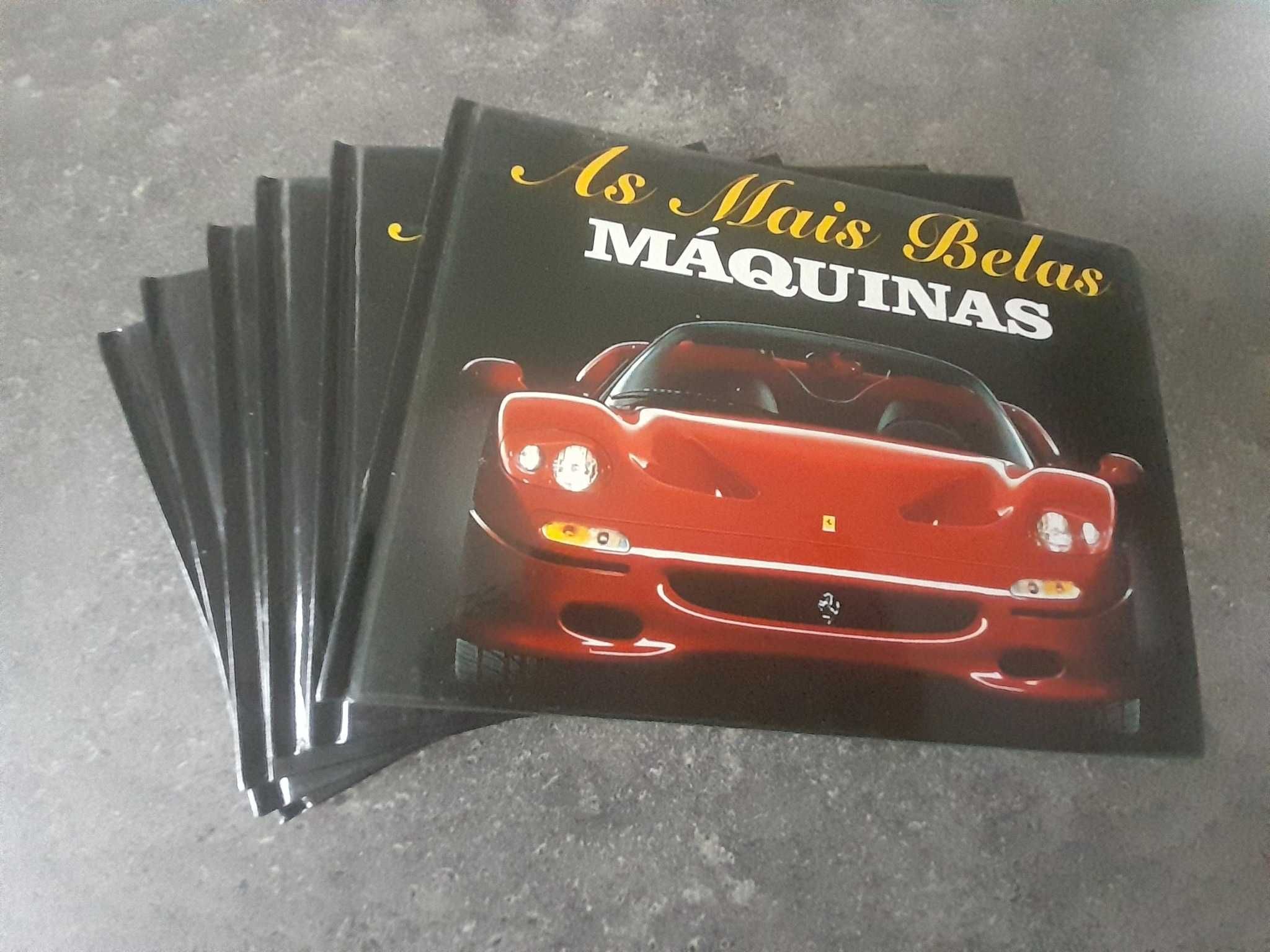Coleção 6 Livros Automóveis Clássicos e Moderno