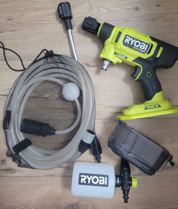 Rezerwacja! Bezszczotkowa myjka ciśnieniowa Ryobi 18v