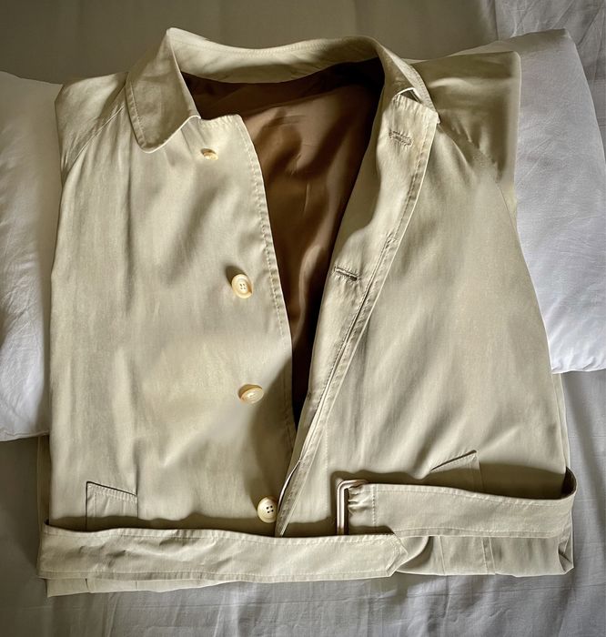 Gabardine em camurça anos 80 marca de prestigio Charlot