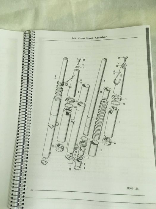 Honda CD50 - CD65 Parts List