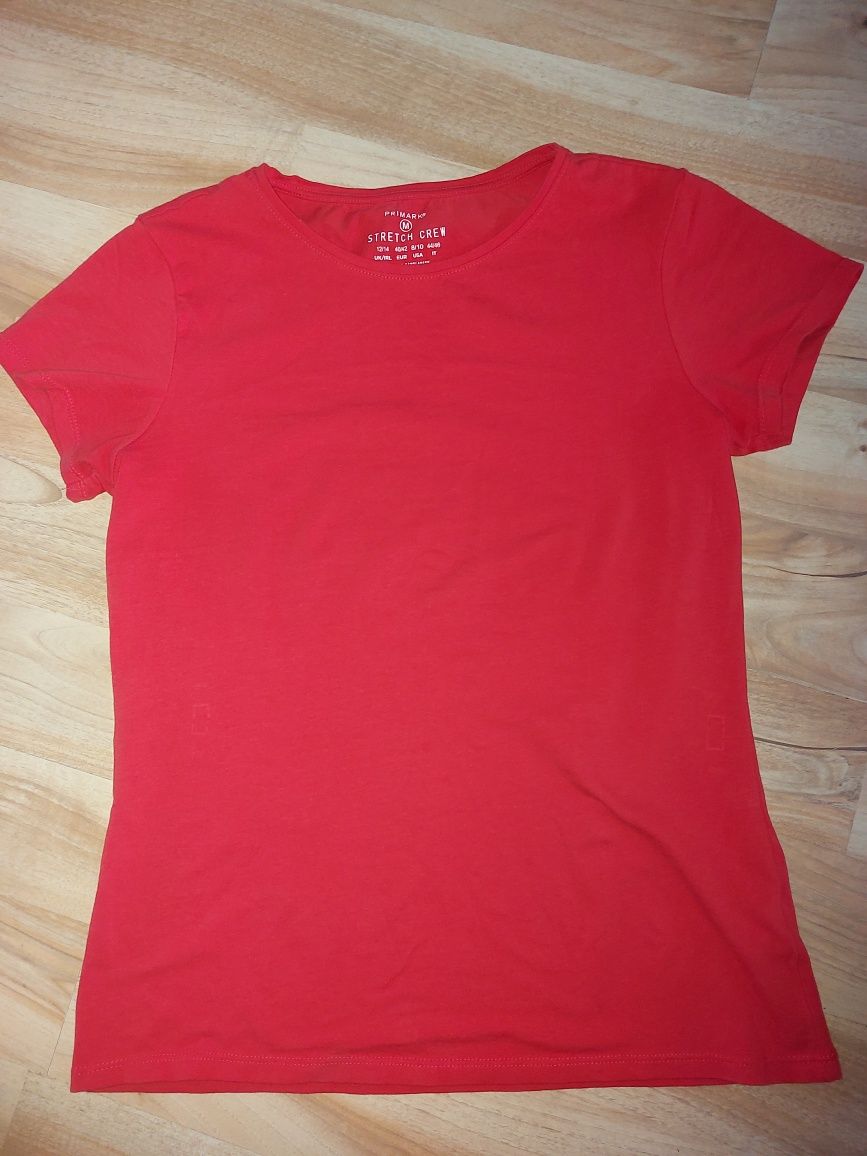 T-shirt damski czerwony Primark