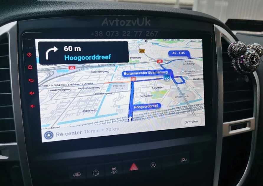 Android VITO Mercedes Benz VIANO W447 USB GPS Вито CarPlay Магнитола