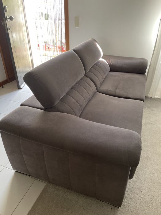 Sofa conforama cinzento