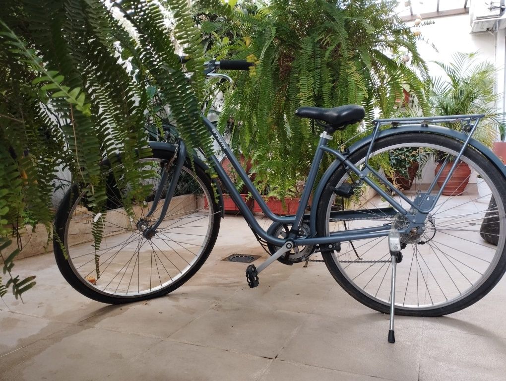 Bicicleta pasteleira BTwin