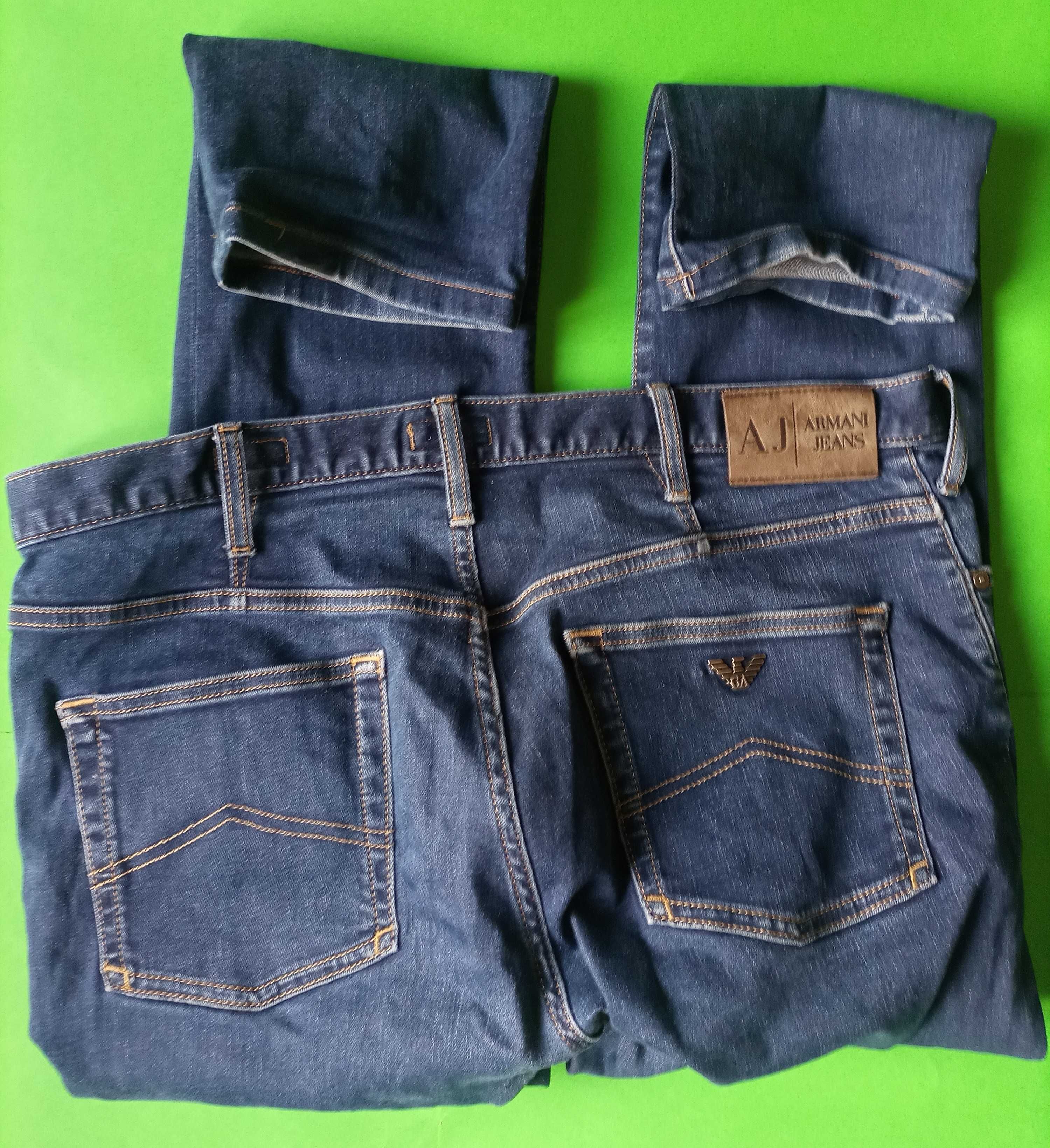 AJ Armani Jeans spodnie jeansowe 34 185/88A  RN#103723