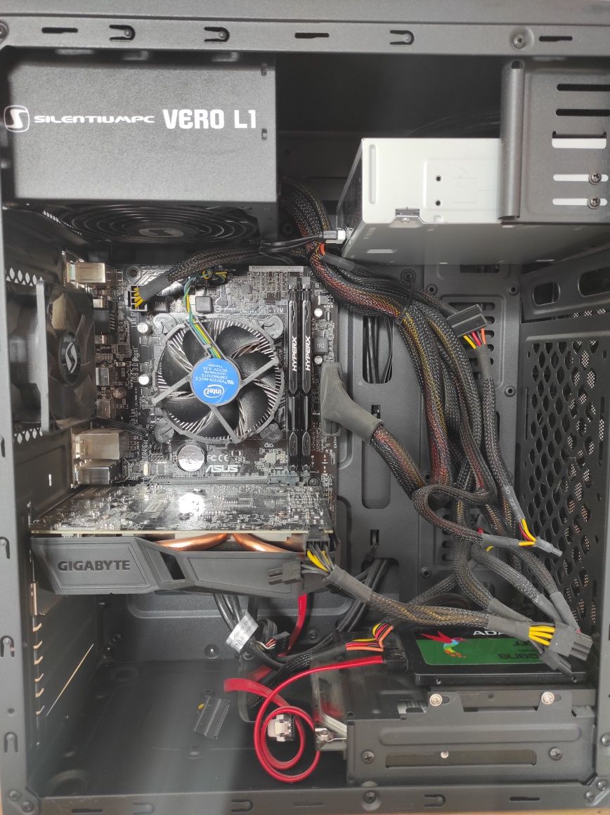 Komputer stacjonarny I5-6400, 16GB, GTX1060, SSD+ HDD
