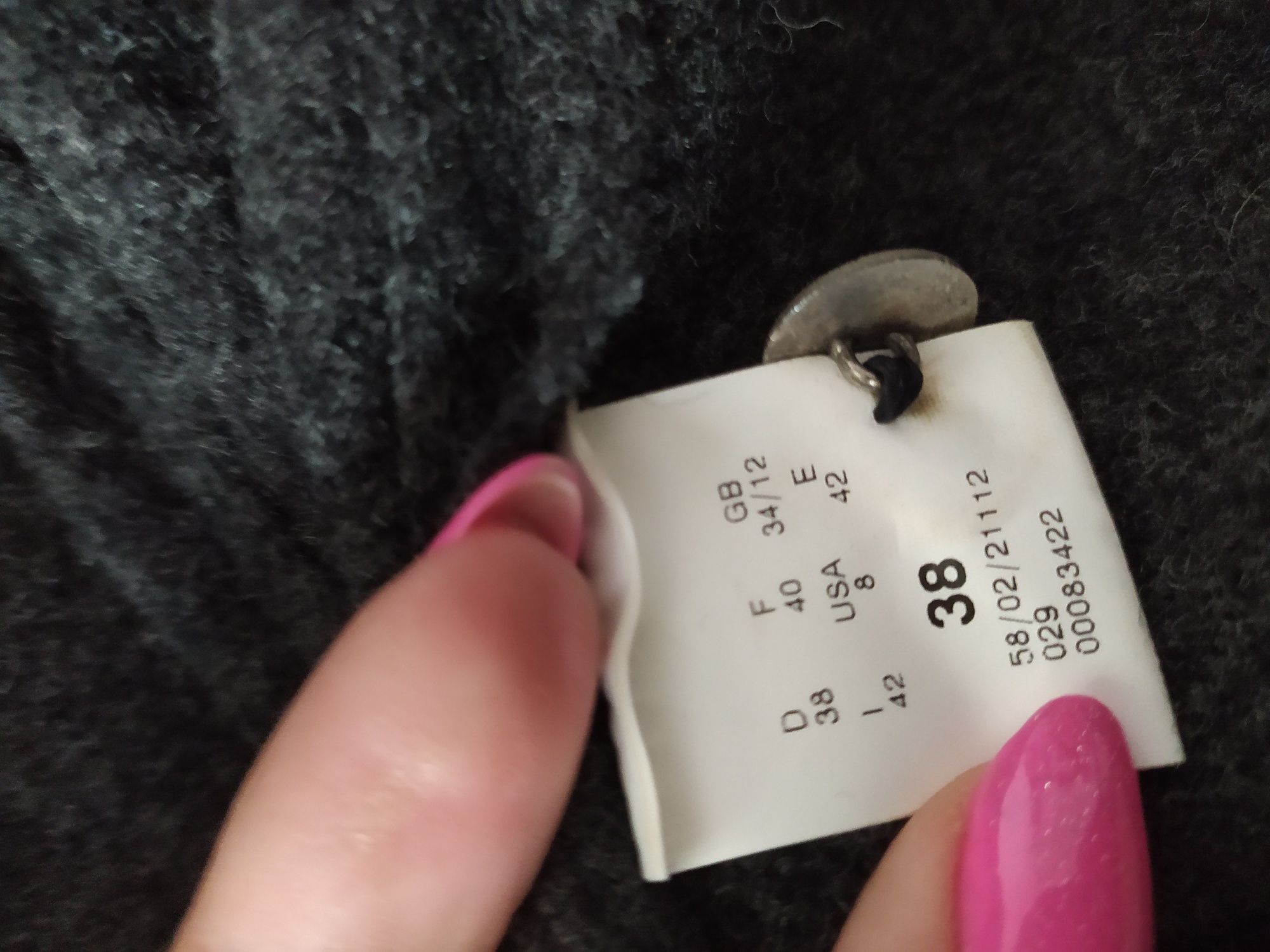 Giesswein wełna dziewicza virgin wool sweterek obszyty futrem