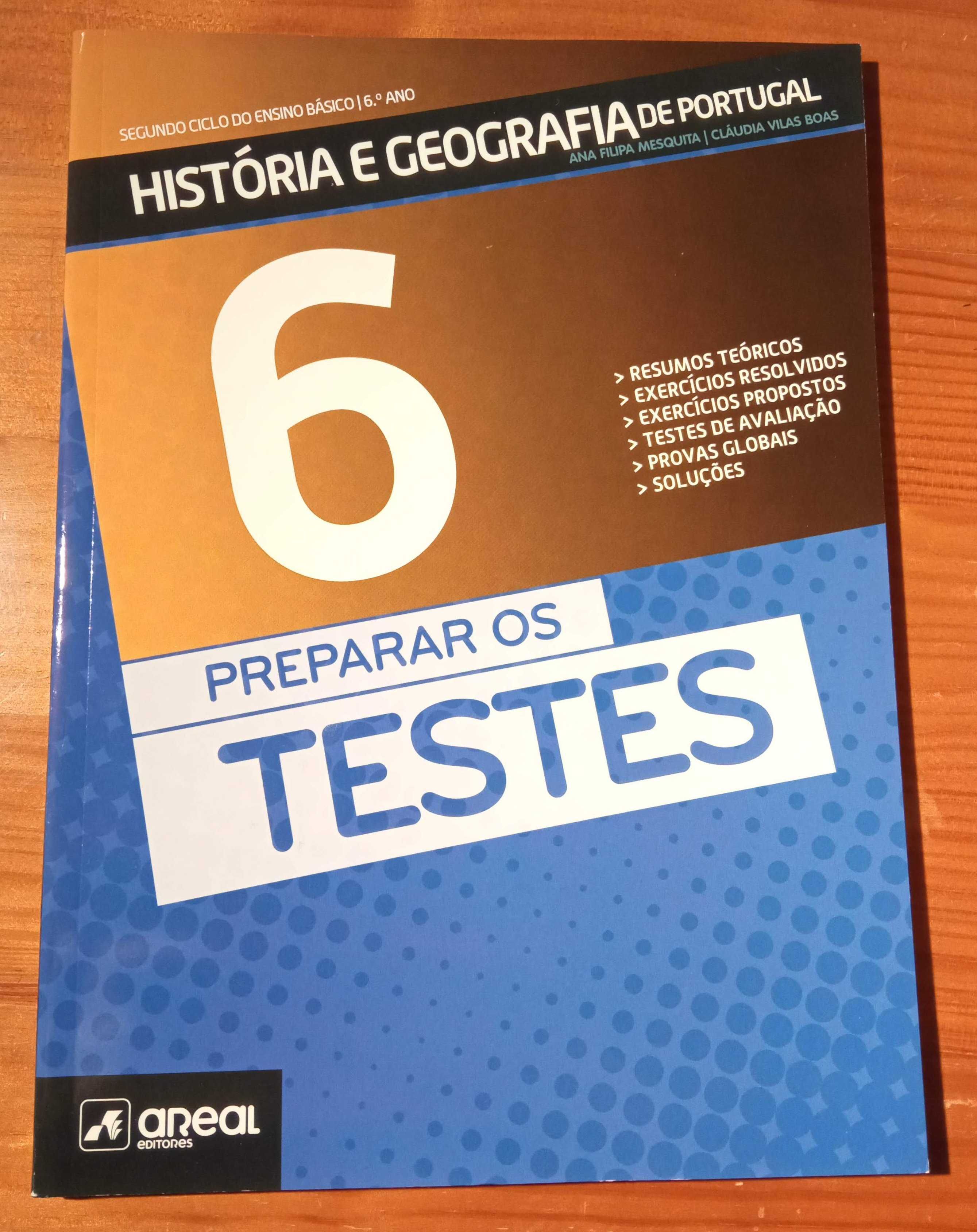 Preparar os testes 6.º ano História e Geografia de Portugal