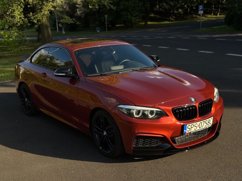BMW Seria 2 M240i xDrive 2018r LCI Carbon Sunset Orange Performance