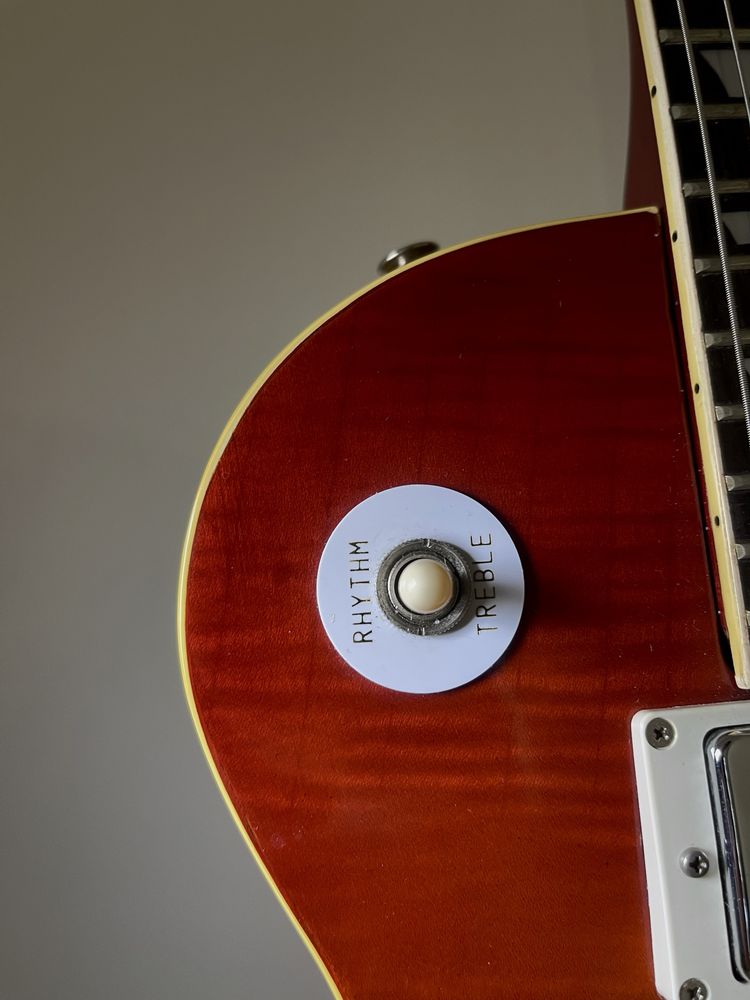 Gitara Greco Les Paul Custom z mostem typu bigsby hard case gratis