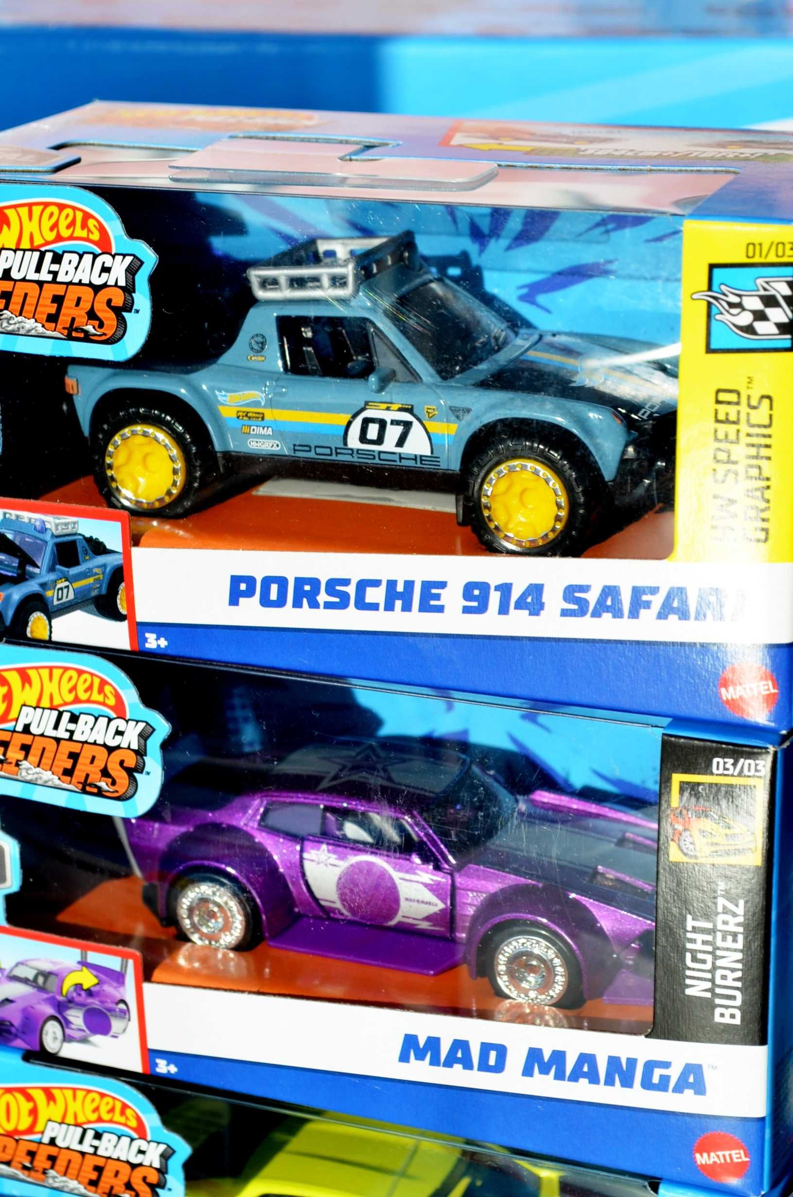 Машинка Hot Wheels 10 см 1:43 Metal Camaro Porsche металева pull back