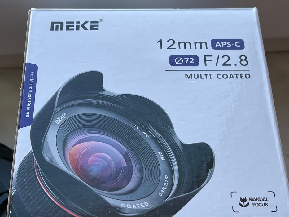 Obiektyw Meike 12 mm f/2.8 Nikon 1 gwarancja
