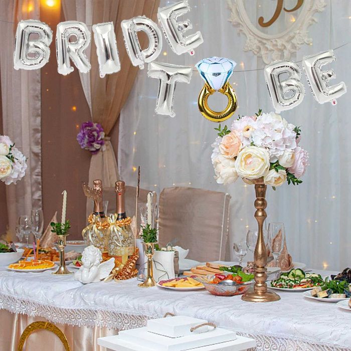 Decoração para despedida de solteira balões "Bride to Be" ENVIO GRÁTIS