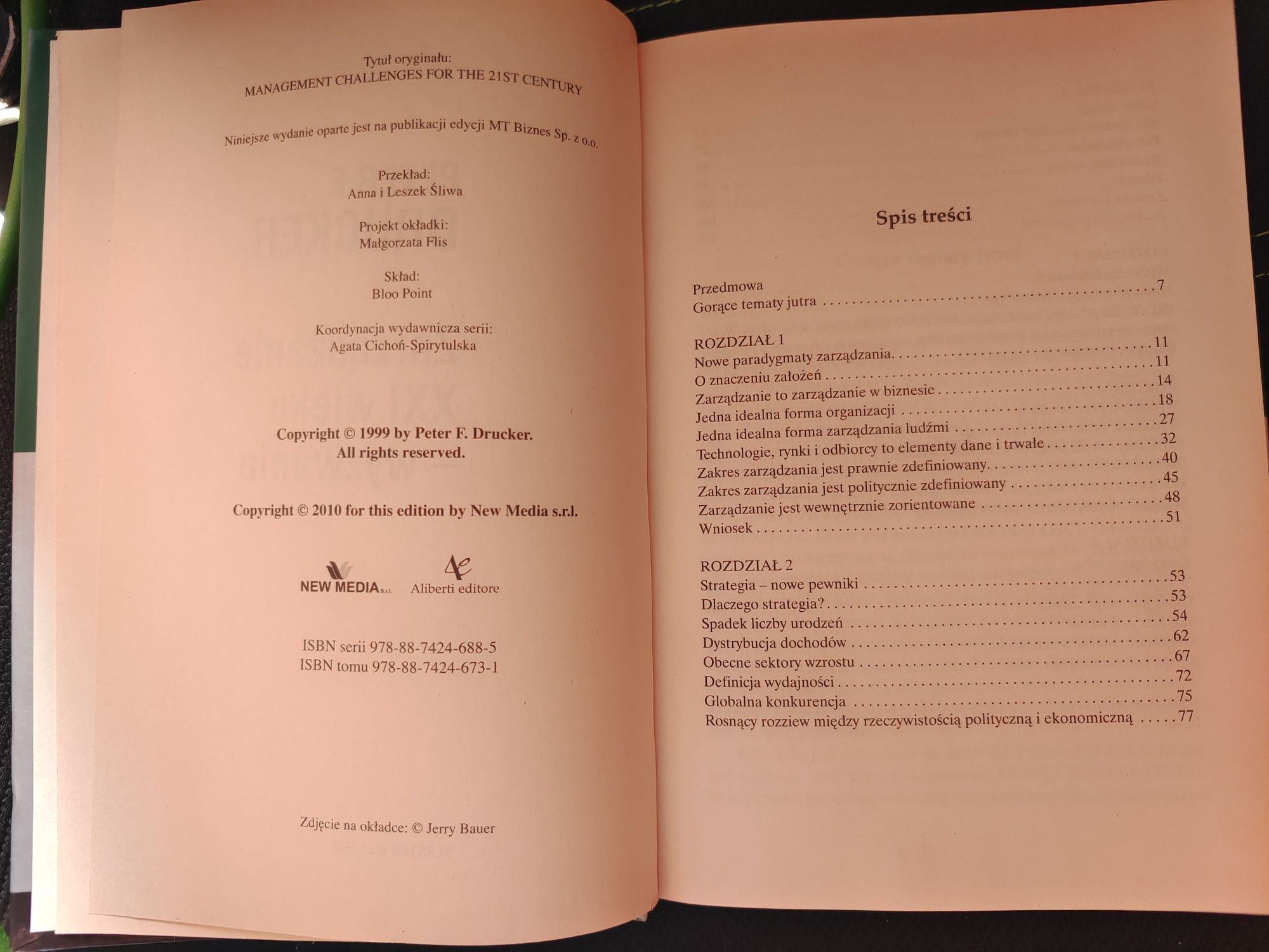 Zarządzanie XXI wieku - wyzwania - Peter F. Drucker - Klasyka Biznesu