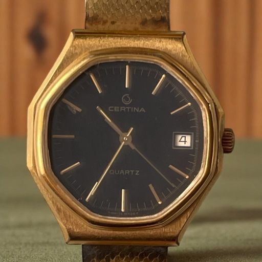 Certina Quartz Gold lot 1075