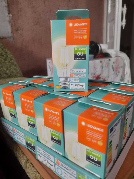 Лампочки Ledvance. Smart + Bluetooth управління. Упаковка 6шт.