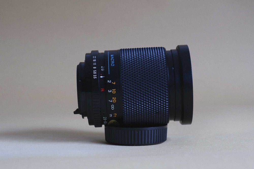 Objetiva Zoom Macro 1:5 Pentax mount Vitacon Auto Mc 28-80mm f3.5-f4.5