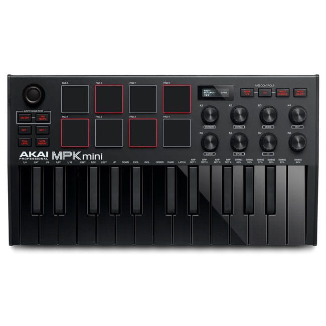 Akai Professional MPK Mini Mk3 Black – klawiatura sterująca