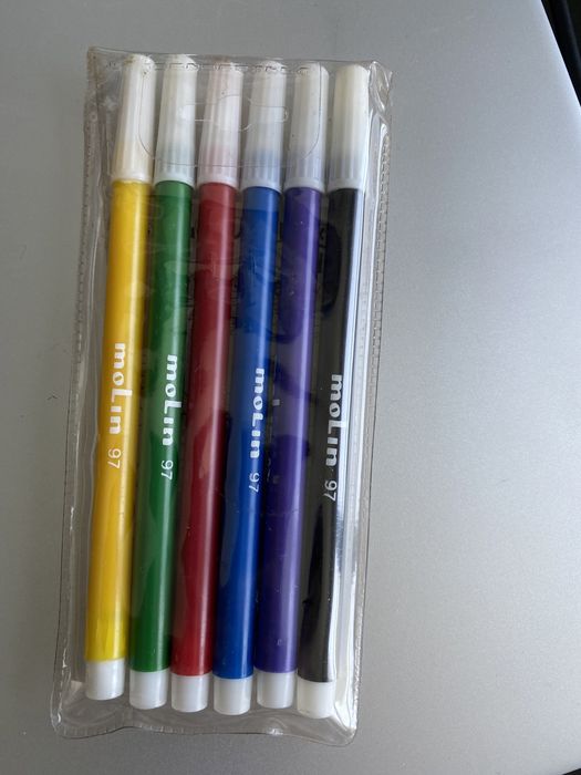 Canetas feltro molin - anos 80