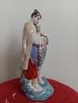 Połonne duża figurka porcelanowa zakochana para
