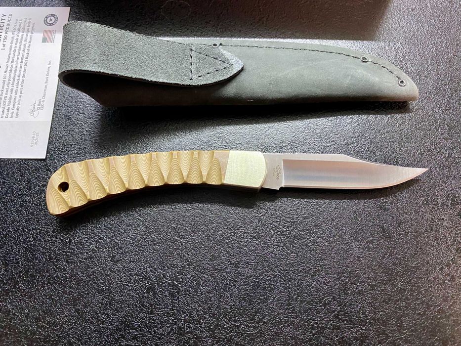 Buck 101 (фікс 110), S35VN. October 2025 Buck of the Month