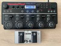Looper Boss RC-505 + Footswitch FS-6