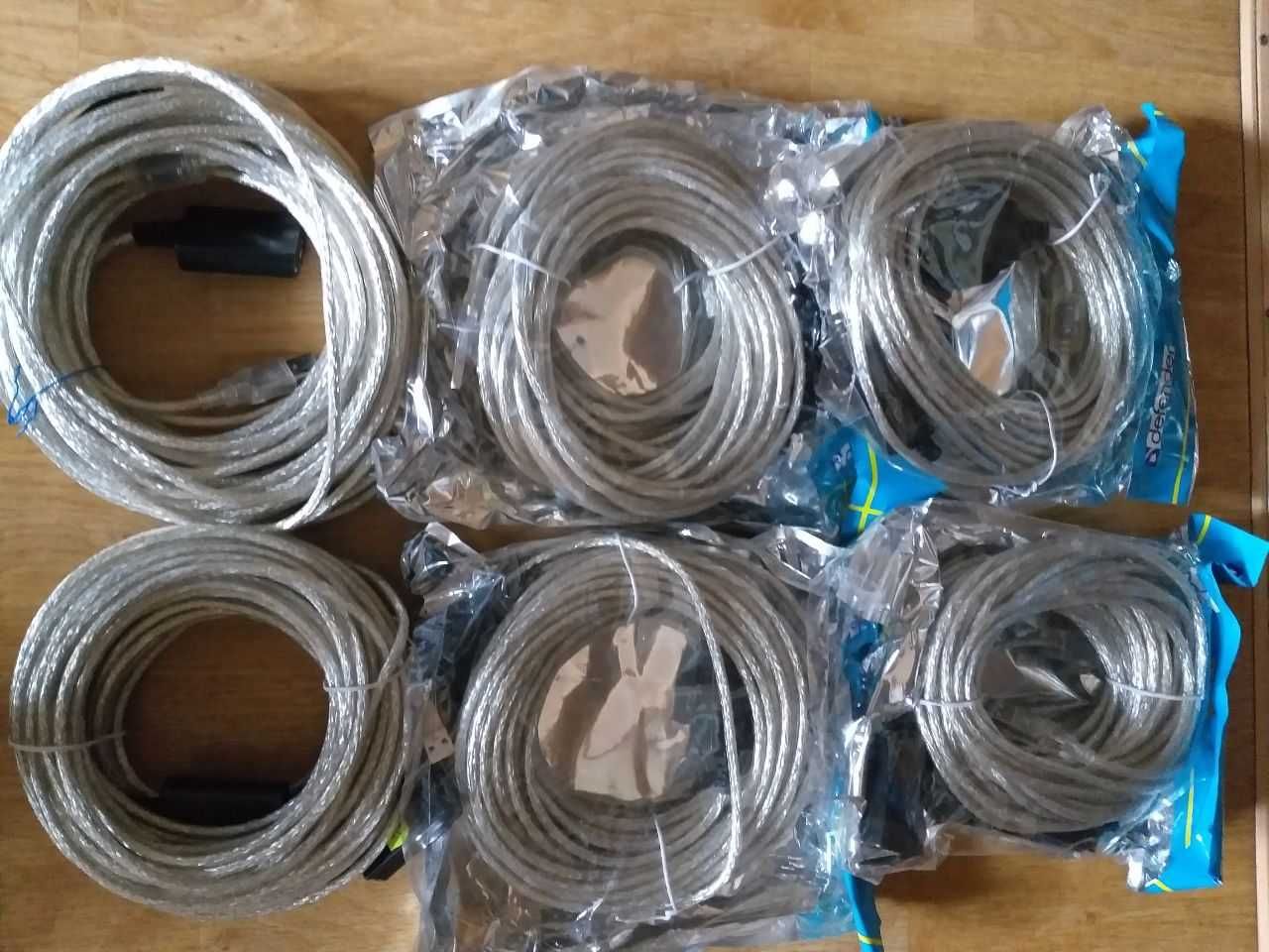 Активний USB подовжувач Defender USB 2.0 AM-AF USL115 репітер 15 метр.