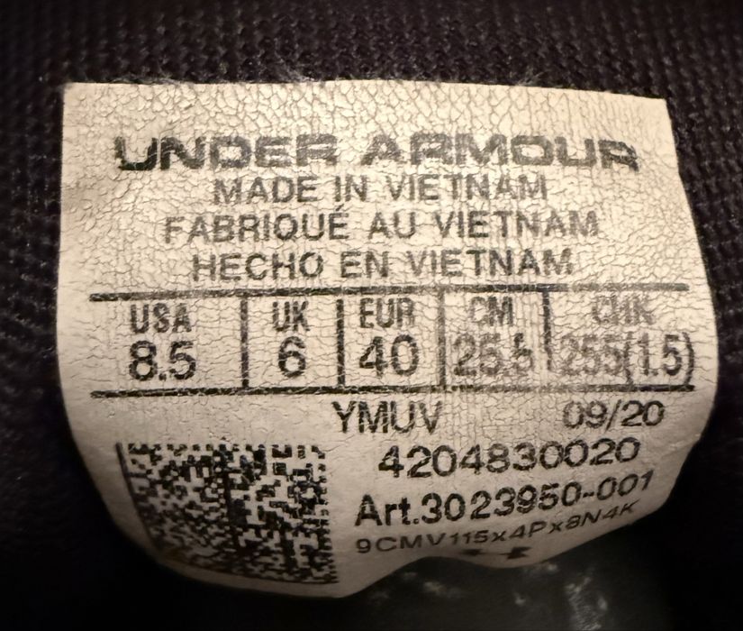 Buty sportowe damskie Under Armour HOVR rozm. 40