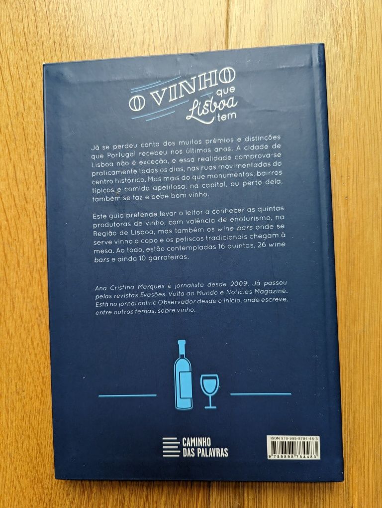 Livro "O vinho que Lisboa tem"