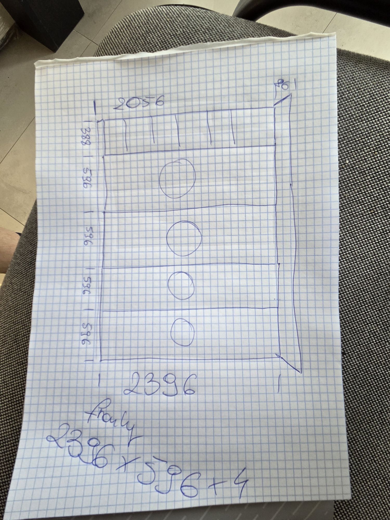 Fronty lakierowane frezowane – 4 sztuki