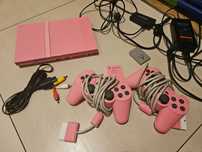 Play Station 2 Pink - komplet + adapter HDMI