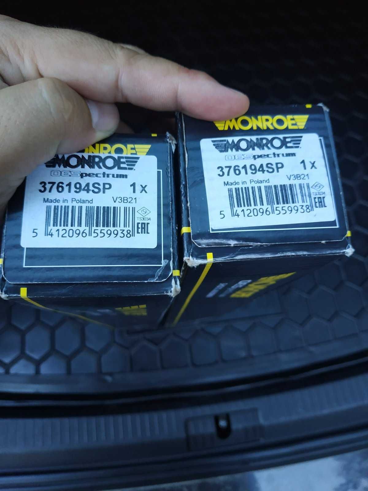 Амортизаторы задние MONROE 376194SP на VW, AUDI,SKODA