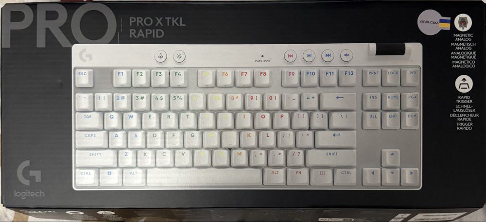 Клавиатура logitech PRO X TKL RAPID
