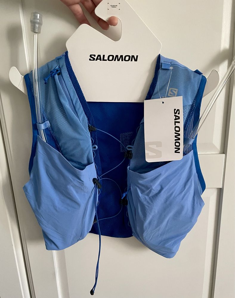 Plecak kamizelka do biegania Salomon Sense Pro 5W Niebieski