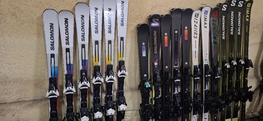 Narty Elan, Atomic,Rossignol, Volkl,hurt,detal