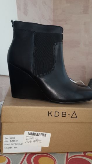 Кожаные ботиночки Kelsi Dagger Brooklyn (кожа) на стопу 25.5 см.