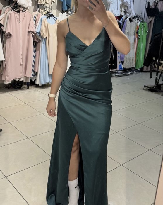 смарагдова сукня, святкова сукня, випускна сукня, зелена сукня