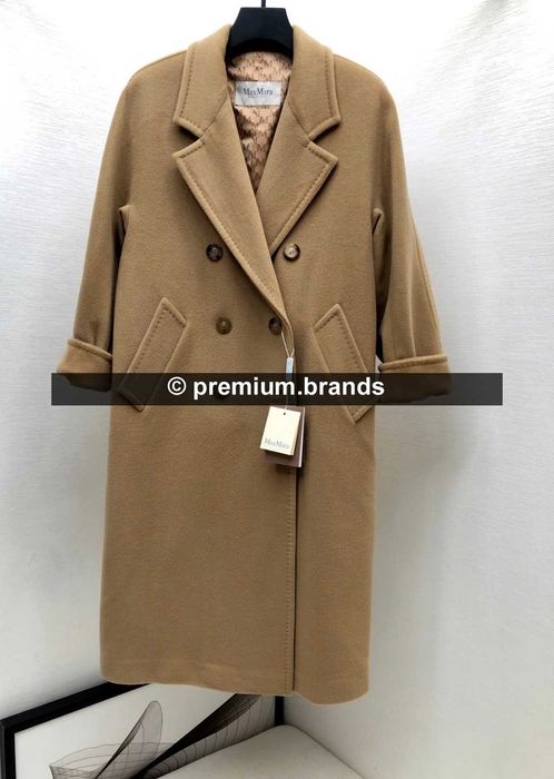 Płaszcz Max Mara 101801 Icon Coat wełna/kaszmir kolor Camel