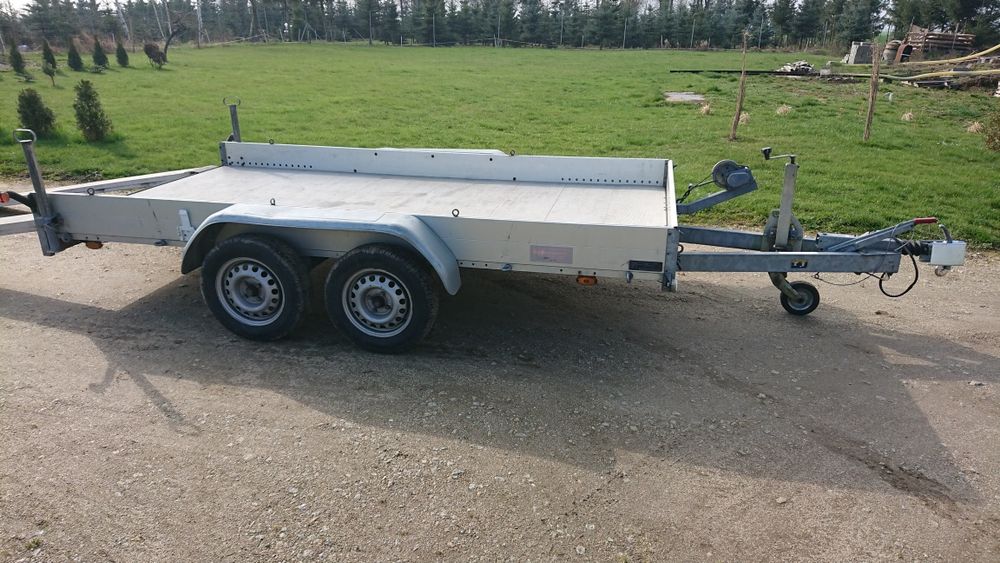 Przyczepa ANSSEMS AMT2 1500 aluminiowa dwuosiowa