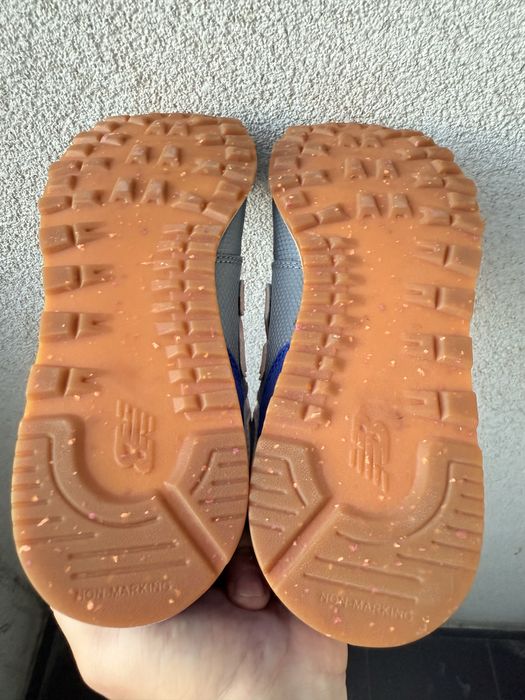 Жіночі кросівки New Balance 574 сіро-рожеві оригінал EU37 (9.5/10)