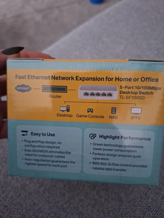 Selling tplink 5 port switch 10/100Mbps64575438842497121